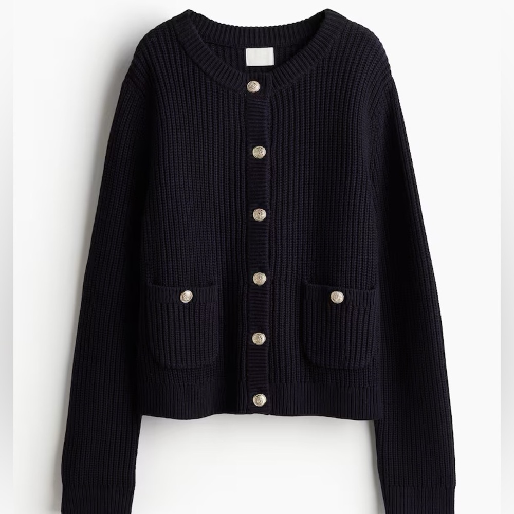 H&M Navy Cardigan